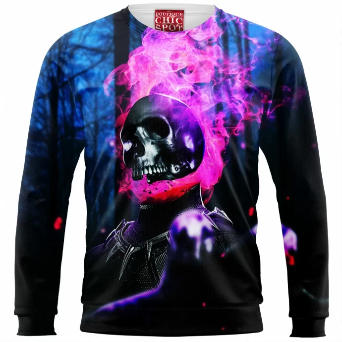 Ghost Rider Black Panther Sweatshirt