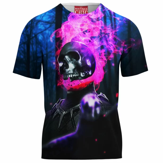 Ghost Rider Black Panther T-Shirt