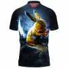 Anime Polo Shirt, Pikachu Polo Shirt, Pokemon Polo Shirt