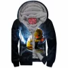 Anime Zip-Fleece-Hoodie, Pikachu Zip-Fleece-Hoodie, Pokemon Zip-Fleece-Hoodie