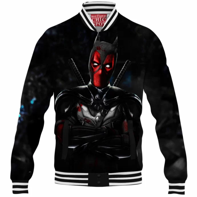 Batman Deadpool Baseball Jacket