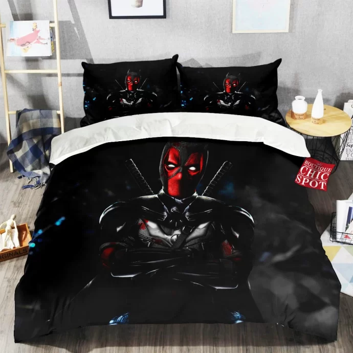 Batman Deadpool Bedding Set