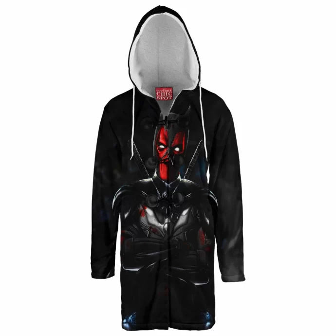 Batman Deadpool Hooded Cloak Coat