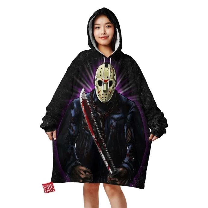 Jason Voorhees Blanket Hoodie