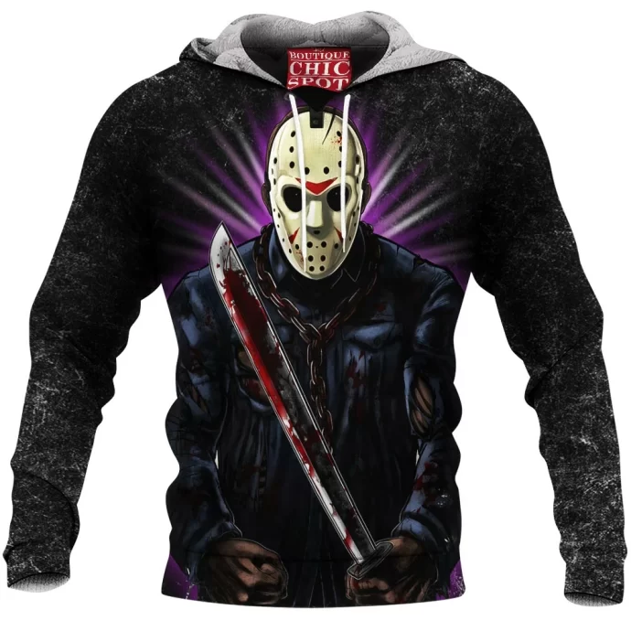 Jason Voorhees Fleece Hoodie