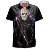 Friday The 13th Hawaiian-Shirt, Horror Hawaiian-Shirt, Jason Voorhees Hawaiian-Shirt
