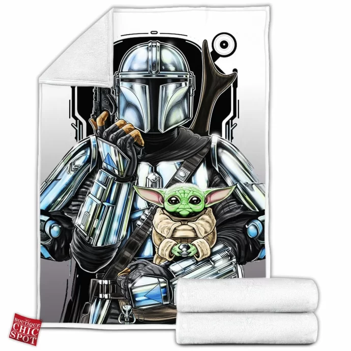 Mandalorian Fleece Blanket