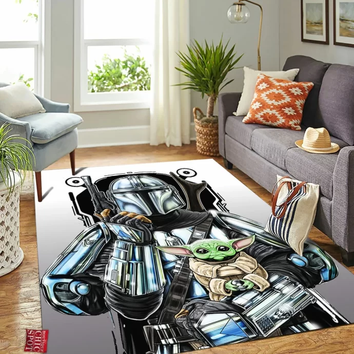 Mandalorian Rectangle Rug