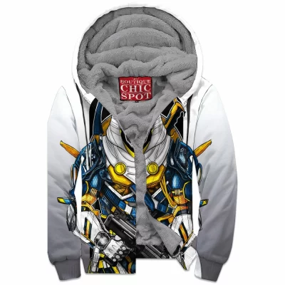 Comic Zip-Fleece-Hoodie, Taskmaster Zip-Fleece-Hoodie