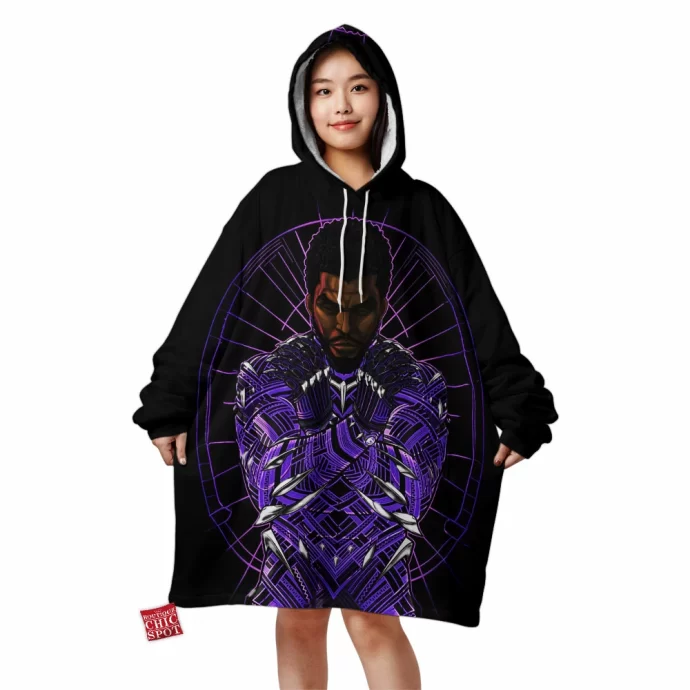 Black Panther Blanket Hoodie