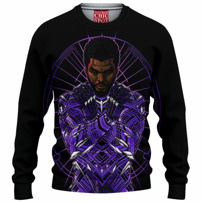 Black Panther Knitted Sweater