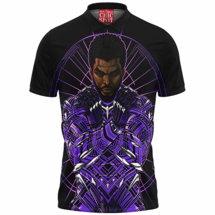 Black Panther Polo Shirt