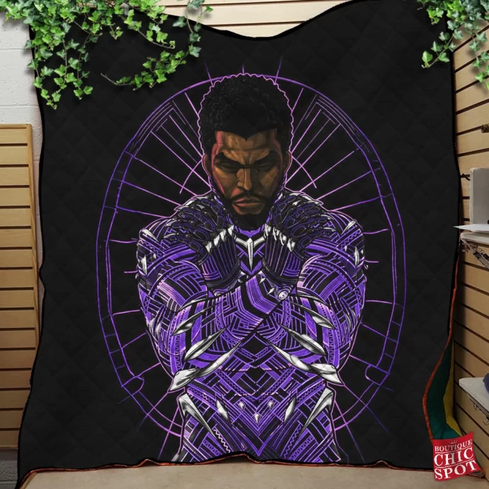 Black Panther Quilt Blanket