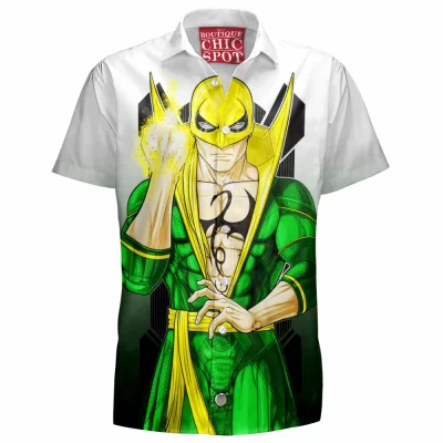 Comic Hawaiian-Shirt, Iron Fist Hawaiian-Shirt