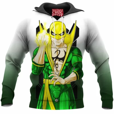 Comic Hoodie, Iron Fist Hoodie