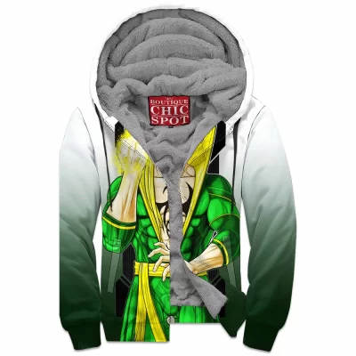 Comic Zip-Fleece-Hoodie, Iron Fist Zip-Fleece-Hoodie