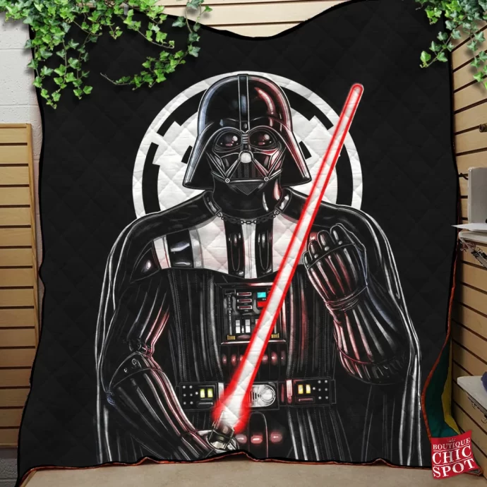 Darth Vader Quilt Blanket