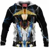 Game Fleece-Hoodie, Mortal Kombat Fleece-Hoodie, Raiden Fleece-Hoodie