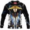 Game Zip-Hoodie, Mortal Kombat Zip-Hoodie, Raiden Zip-Hoodie