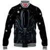 Alien Baseball-Jacket, Horror Baseball-Jacket, Sci-Fi Baseball-Jacket