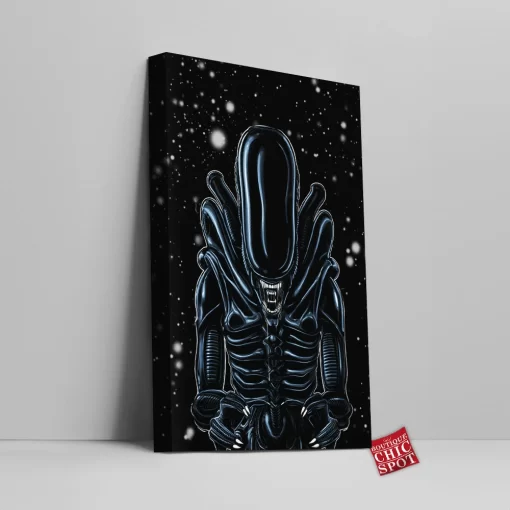 Alien Canvas Wall Art