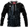 Alien Fleece-Hoodie, Horror Fleece-Hoodie, Sci-Fi Fleece-Hoodie