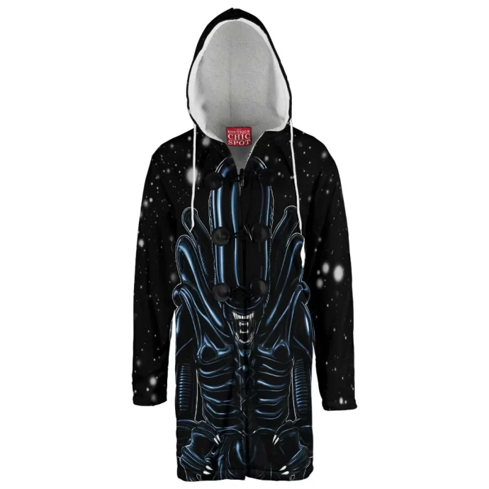 Alien Hooded Cloak Coat