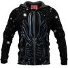 Alien Zip-Hoodie, Horror Zip-Hoodie, Sci-Fi Zip-Hoodie