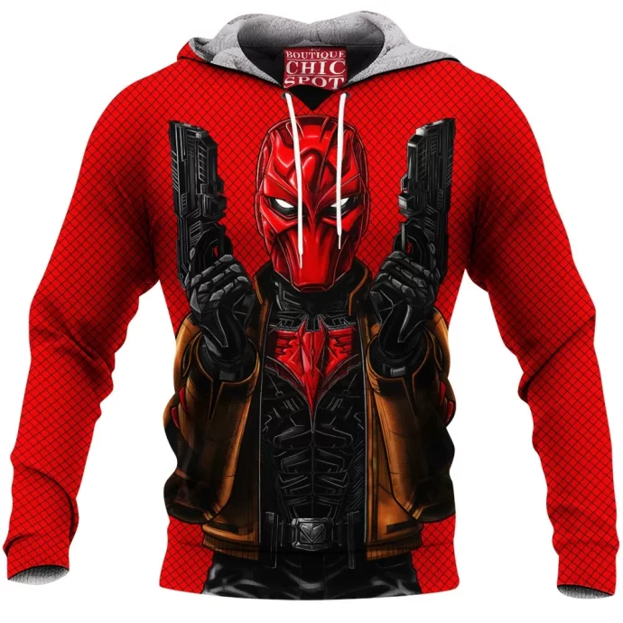 Red Hood Fleece Hoodie