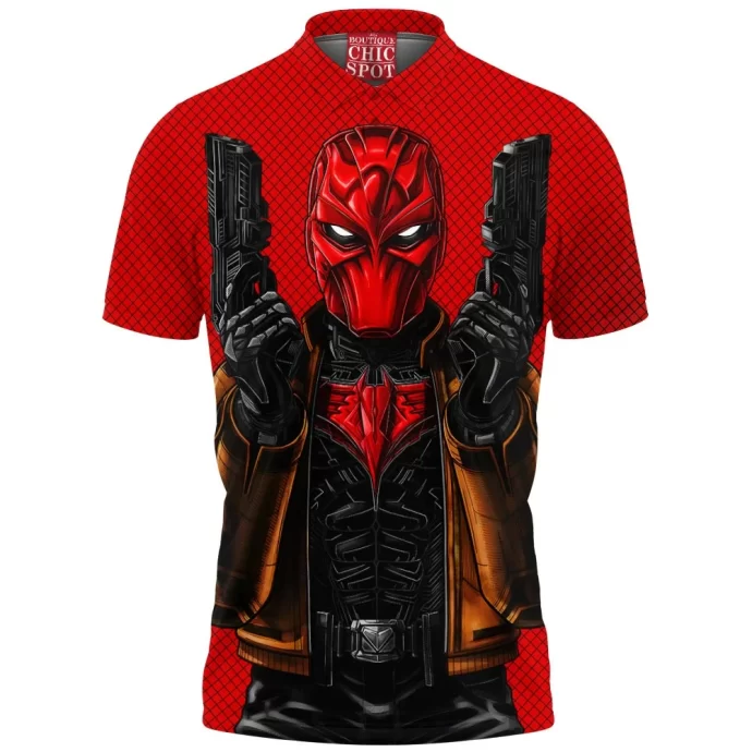 Red Hood Polo Shirt