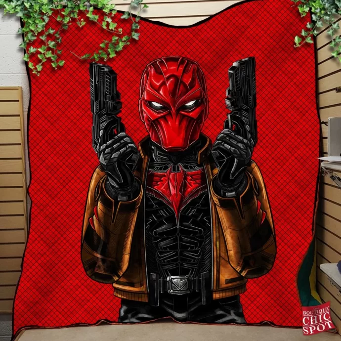 Red Hood Quilt Blanket