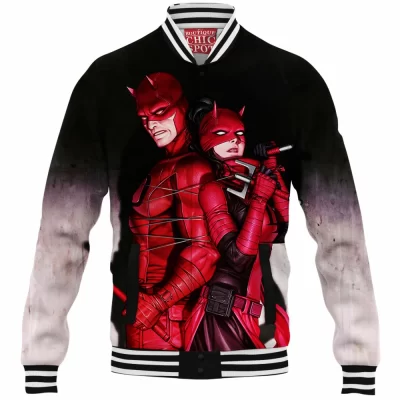 Comic Baseball-Jacket, Daredevil Baseball-Jacket