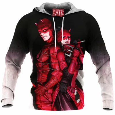 Comic Fleece-Hoodie, Daredevil Fleece-Hoodie