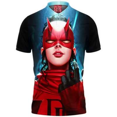 Comic Polo Shirt, Daredevil Polo Shirt