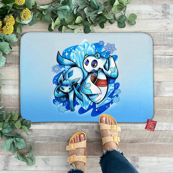 Glaceon Frosslass Doormat