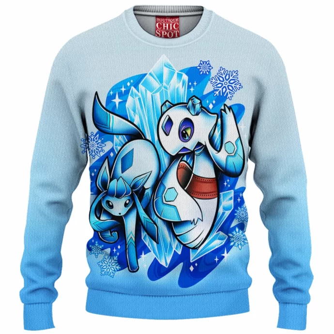 Glaceon Frosslass Knitted Sweater