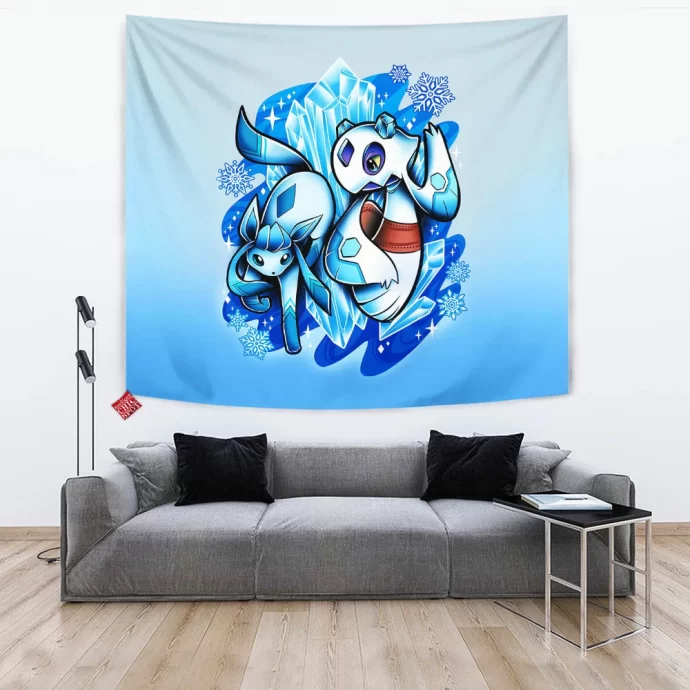 Glaceon Frosslass Tapestry