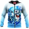 Anime Zip-Hoodie, Glaceon Zip-Hoodie, Pokemon Zip-Hoodie