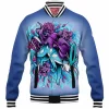 Anime Baseball-Jacket, Suicune Baseball-Jacket, Pokemon Baseball-Jacket