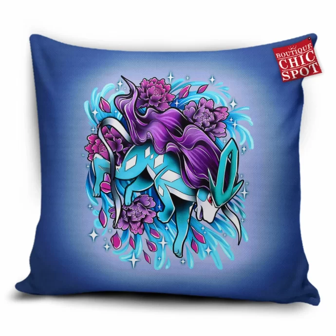 Suicune Tattoo Pillow Cover