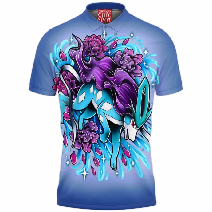 Suicune Tattoo Polo Shirt