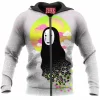 Anime Zip-Hoodie, No-Face Zip-Hoodie, Spirited Away Zip-Hoodie, Ghibli Zip-Hoodie, Susuwatari Zip-Hoodie