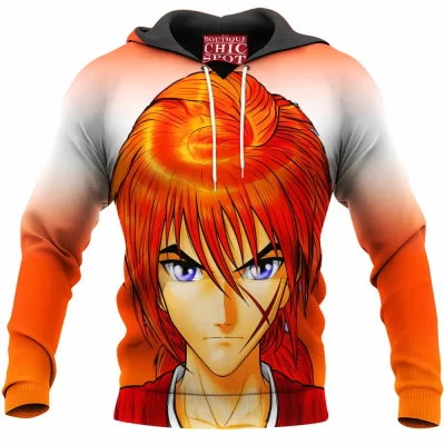 Anime Hoodie, Kenshin Himura Hoodie