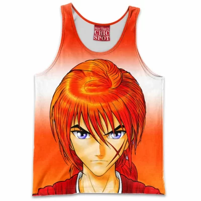 Anime Tank-Top, Kenshin Himura Tank-Top