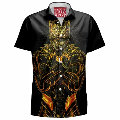 Black Panther Hawaiian-Shirt, Comic Hawaiian-Shirt