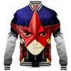 Anime Baseball-Jacket, Gurren Lagann Baseball-Jacket