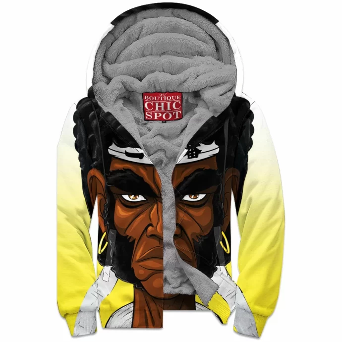 Afro Samurai Zip Fleece Hoodie