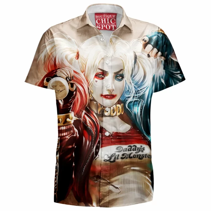 Harley Quinn Hawaiian Shirt