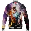 Anime Baseball-Jacket, Yu Yu Hakusho Baseball-Jacket, Yusuke Urameshi Baseball-Jacket