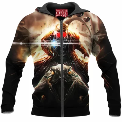 Comic Zip-Hoodie, Star-Lord Zip-Hoodie, Guardians of the Galaxy Zip-Hoodie
